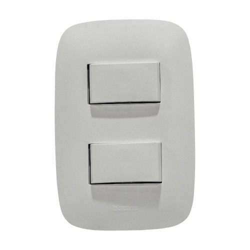 APAGADOR DOBLE BLANCO AF2200EB NOBILE BTICINO
