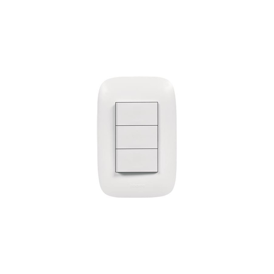 APAGADOR TRIPLE BT NOBILE AF2300EB 15A BLANCO