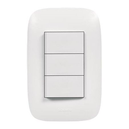 APAGADOR TRIPLE BT NOBILE AF2300EB 15A BLANCO