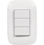 APAGADOR TRIPLE BT NOBILE AF2300EB 15A BLANCO