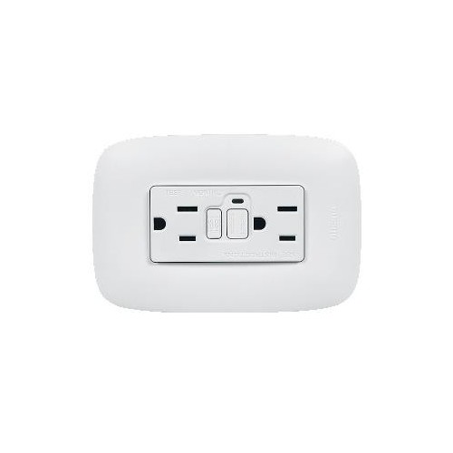 TOMA DOBLE BT LUZICA GFCI PU1228GFGK