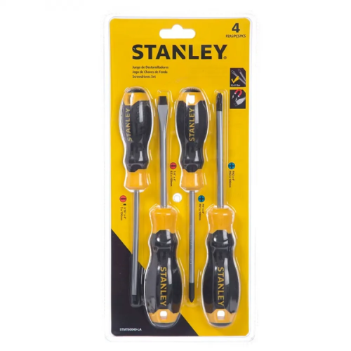 JGO DESATORNILLADORES BASIC 4PZS STANLEY STMT60040