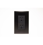 TOMA DUPLEX NOBILE NEGRO AF2228TREANG TAMPER
