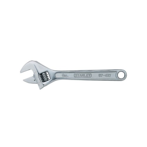 LLAVE FRANCESA  8" STANLEY 87-432 CROMADA