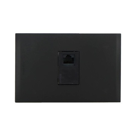 TOMA DATOS NOBILE NEGRO RJ45 8 HILOS  AF2079E