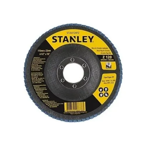DISCO FLAP 4,1/2"  STANLEY  G #120  STA4120FZ