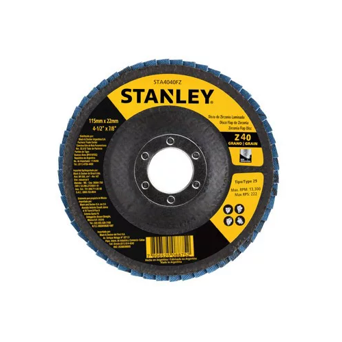 DISCO FLAP 4,1/2" STANLEY #40 STA4040FZ