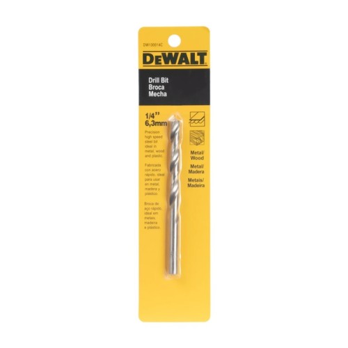 BROCA METAL  6,3mm (1/4") DEWALT DW130014C