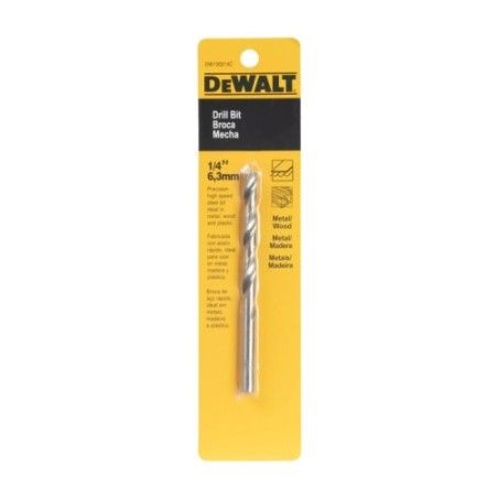 BROCA METAL 6,3mm (1/4") DEWALT DW130014C