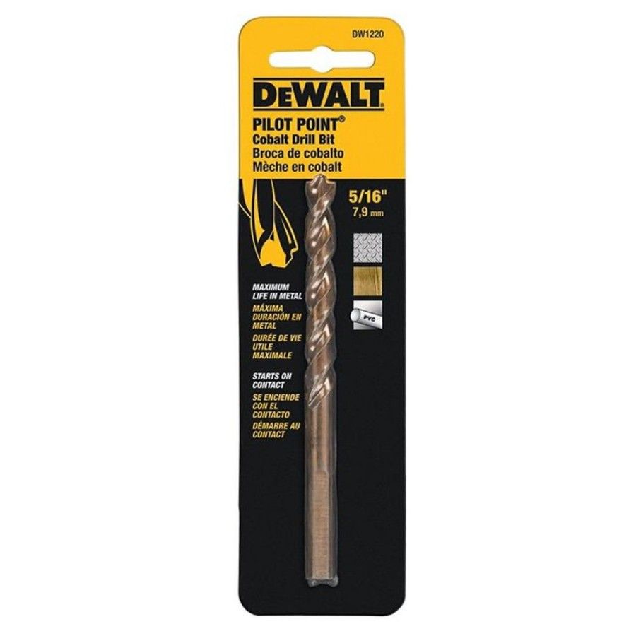 BROCA COBALTO  7,9mm (5/16") DEWALT DWA1220