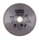 DISCO CORTE DIAMANTE CONTINUO 4-1/2" DW47451HP DEWALT
