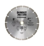 DISCO CORTE DIAMANTE SEGMENTADO  9" DEWALT DW47902HP