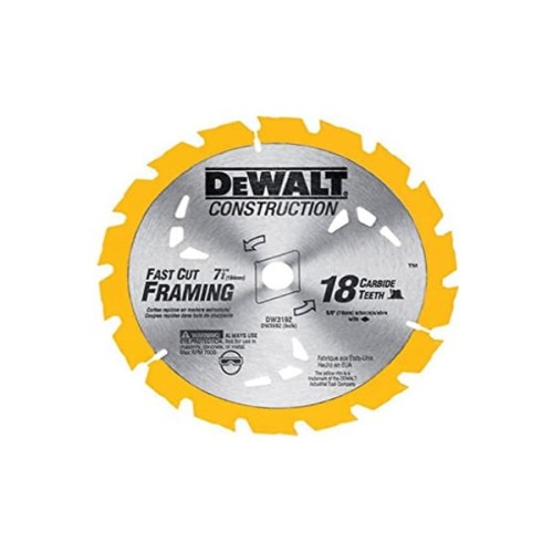 DISCO SIERRA  7,1/4"  18d CTE MADERA DEWALT DW3192