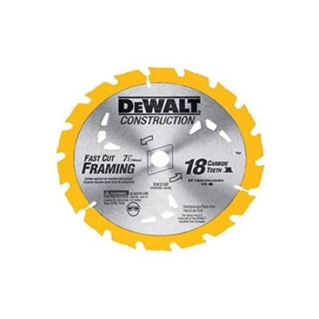 DISCO SIERRA  7,1/4"  18d CTE MADERA DEWALT DW3192