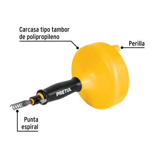 SONDA CAÑERIA PRETUL 4,5mt DECA-15P 22880
