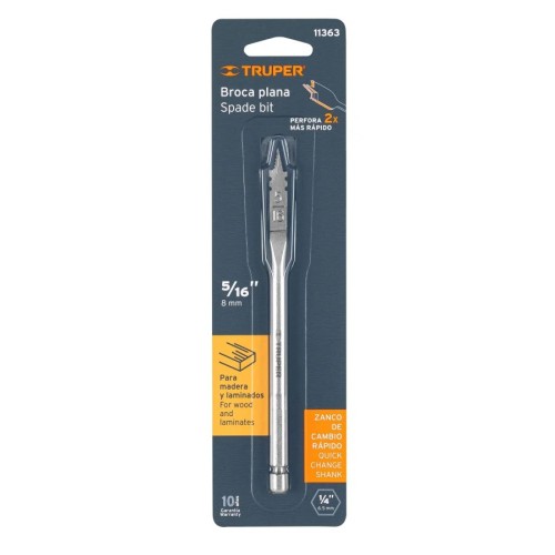 BROCA PALETA  7,9mm (5/16") 11363 TRUPER