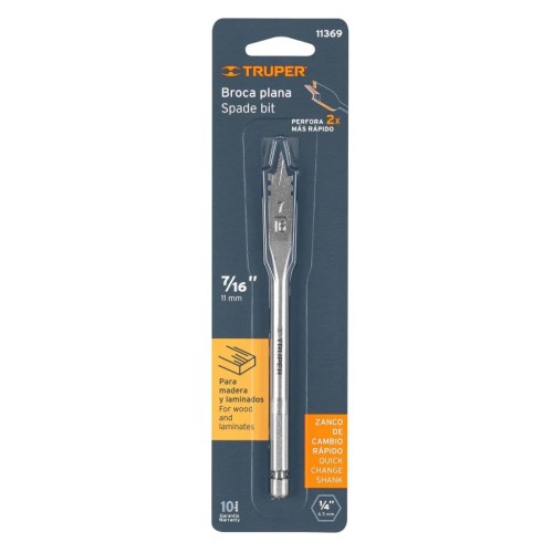 BROCA PALETA 11,1mm (7/16") 11369 TRUPER