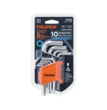 JGO LLAVES ALLEN 10pz MM 15536 TRUPER