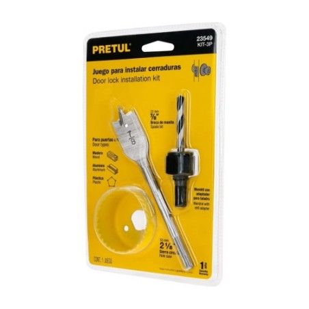 JGO BROCAS SIERRA 3pz 23549 PRETUL KIT-3P