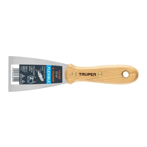 ESPATULA ACERO FLEX  50mm (2Pulg) 14448 TRUPER ET-2F