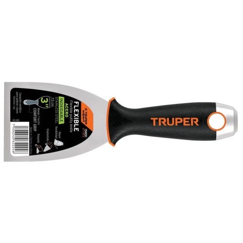 ESPATULA ACERO FLEX 15852 (4Pulg) 100mm TRUPER ET-4FX