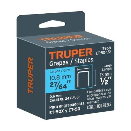 GRAPA USO PESADO TRUPER ET-50 12,7mm (1/2Pulg) 17968