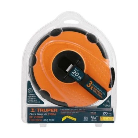 CINTA METRICA 20mt TRUPER 12638 TOPOGRAFO