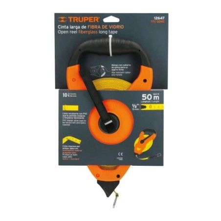 CINTA METRICA 50mt TIPO CRUCETA TRUPER 12647 TOPOGRAFO