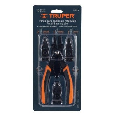 ALICATE P/ANILLOS RETENCION 6Pulg JUEGO INT/EXT TRUPER 17355