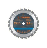 DISCO SIERRA  7,1/4Pulg 18300 24d CTE MADERA TRUPER ST-724