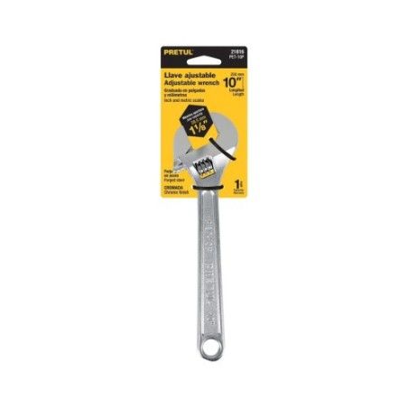 LLAVE FRANCESA 10Pulg PRETUL CROMADA PET-10PB 21816