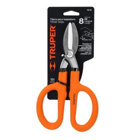 TIJERA HOJALATERO  8Pulg TRUPER 18500 TH-8