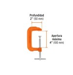 PRENSA C 4Pulg TRUPER PNT-4 17661