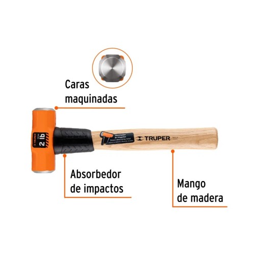 MAZO HEXAG 2 LBS 12" TRUPER 16506
