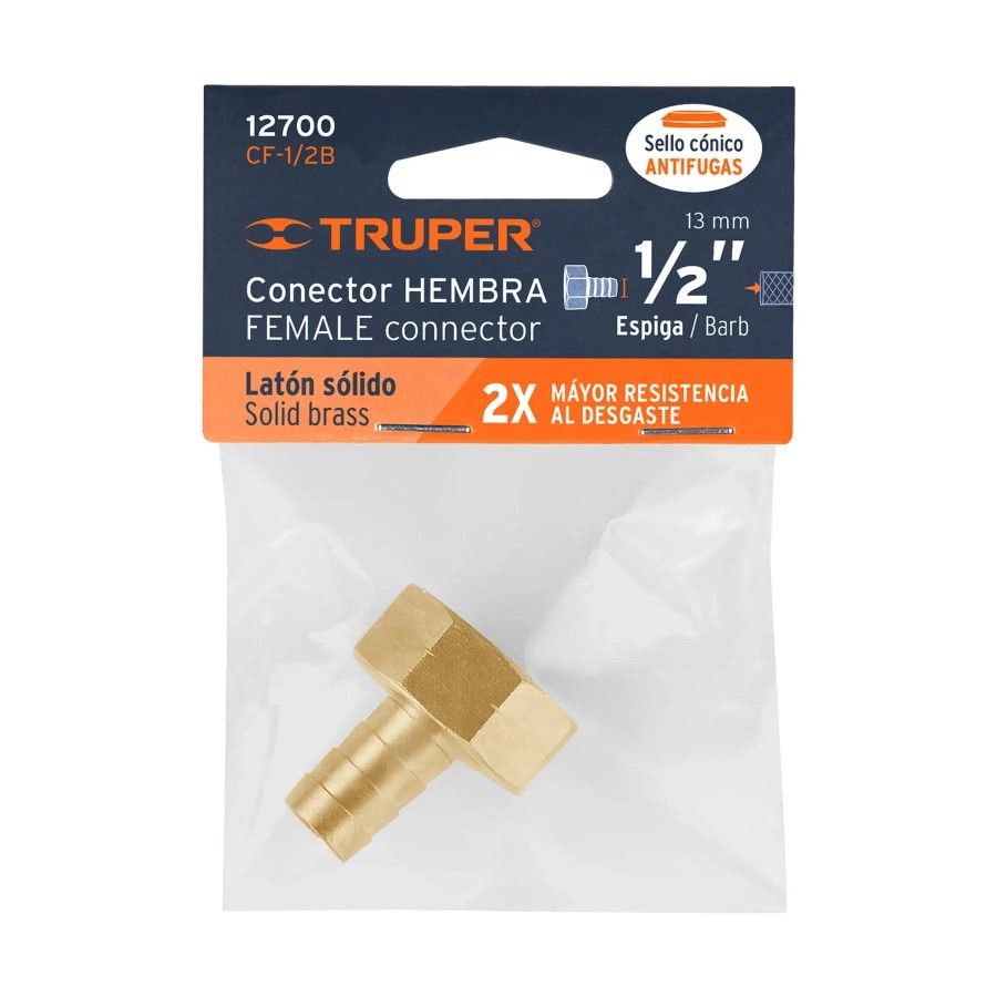ACOPLE H MANG 1/2Pulg METAL TRUPER 12700 CF-1/2B