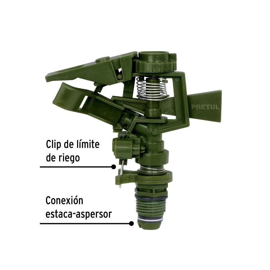 REGADERA IMP PLAS VERDE SIN ESTACA ASVE PRETUL 20070