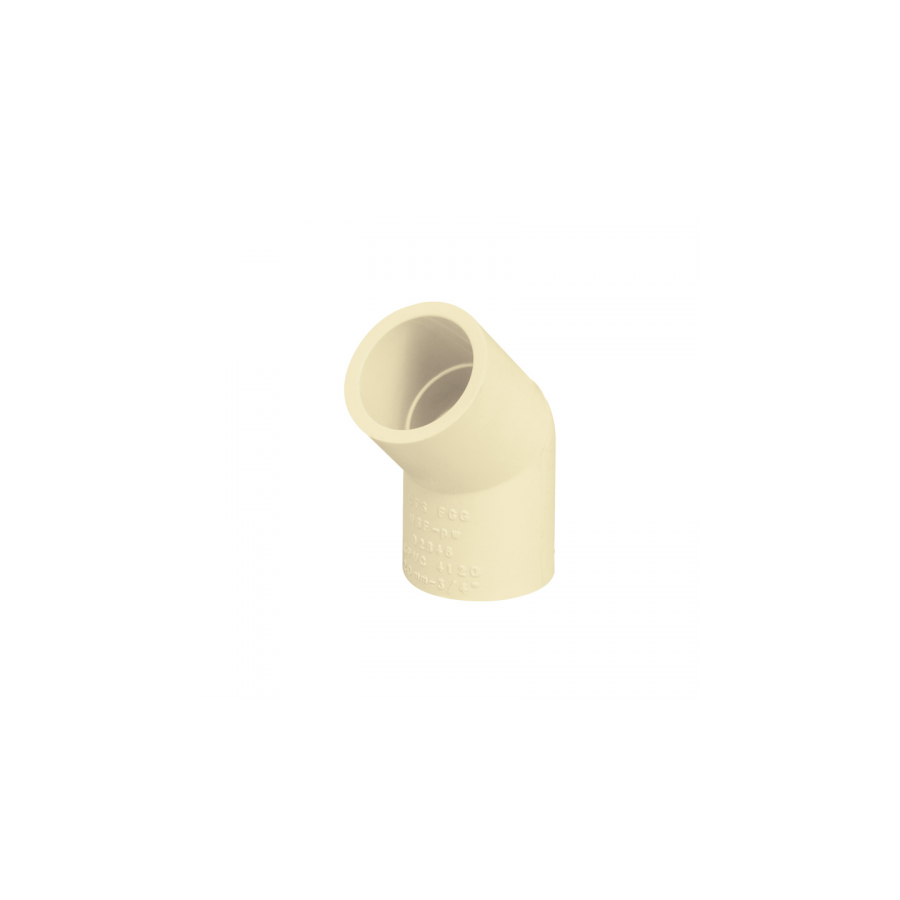 CODO CPVC  12mm (1/2PULG)x 45º TERMEX