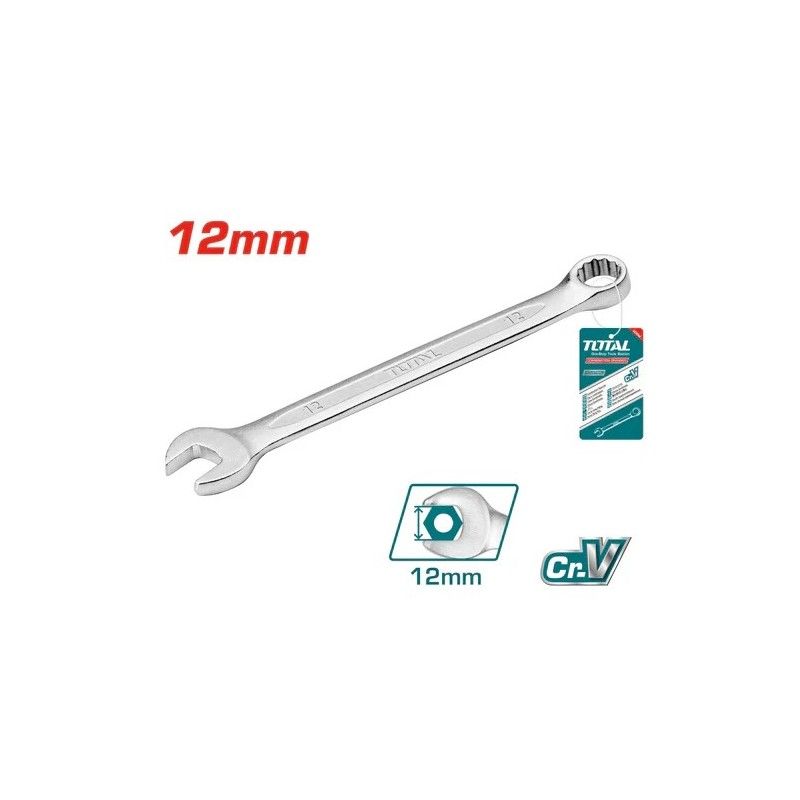LLAVE COROFIJA 12mm TOTAL TCSPA121