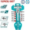 JGO CUBOS ESPIGA 1/2pulg TOTAL 12pz THT141121