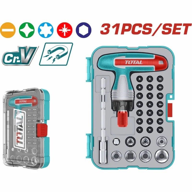 JGO PUNTAS Y CUBOS TOTAL 31pz TACSD30316