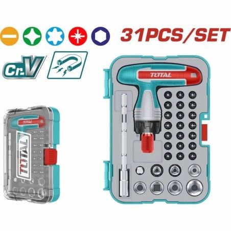JGO PUNTAS Y CUBOS TOTAL 31pz TACSD30316