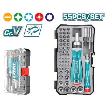 JGO PUNTAS Y CUBOS TOTAL 55pzs TACSD30556