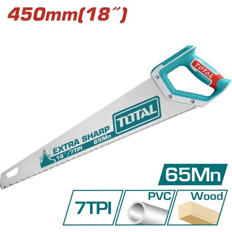 SERRUCHO 18pulg TOTAL THT55450 PUÑO PLAST