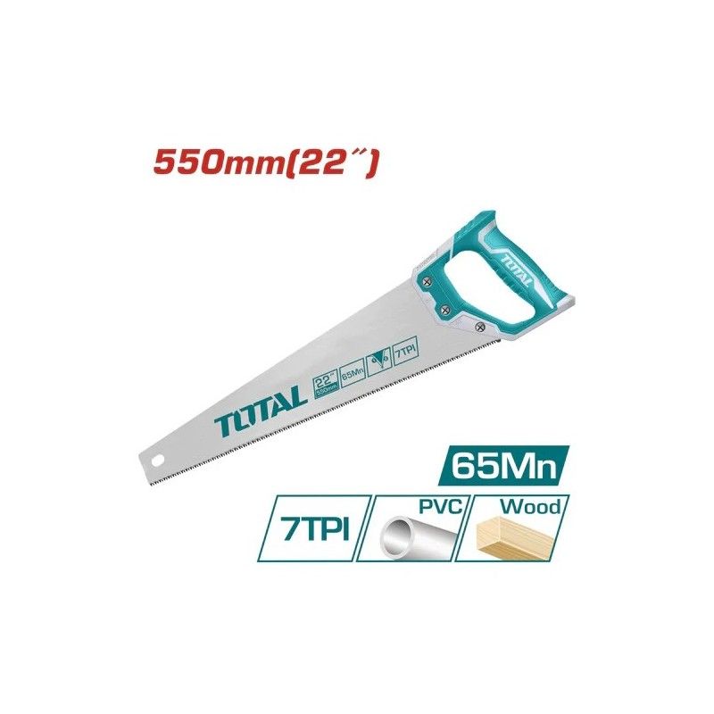 SERRUCHO 22pulg TOTAL THT55226 PUÑO PLAST