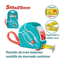 CINTA METRICA  5mt TOTAL TMT126052