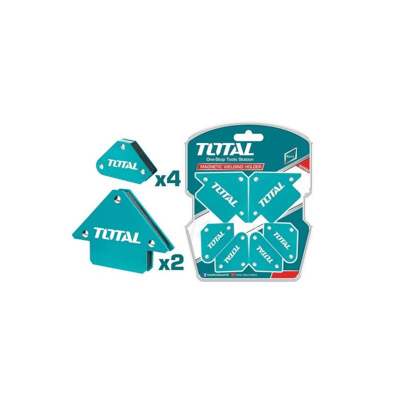 ESCUADRA MAGNETICA 6PZS TOTAL TAMWH6002