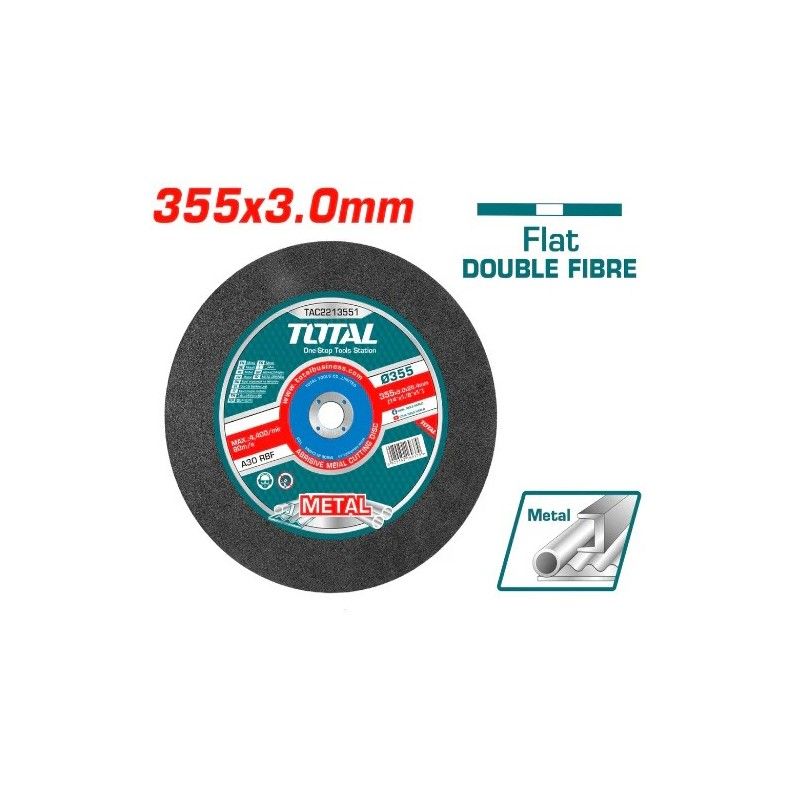 DISCO CORTE METAL 14pulgx 1/8pulg  TAC2213551 TOTAL