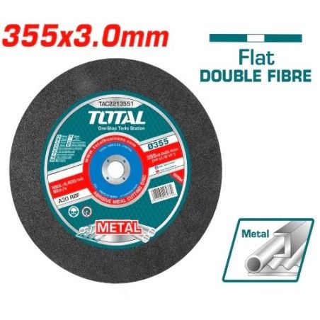 DISCO CORTE METAL 14pulgx 1/8pulg  TAC2213551 TOTAL