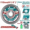 DISCO CORTE DIAMANTE CONTINUO 4,1/2pulg TOTAL TAC2121151