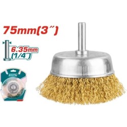 CEPILLO BRONCE COPA TOTAL 1/4 X 3 TAC33031